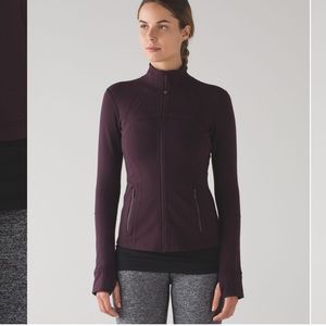 Lululemon define jacket black cherry